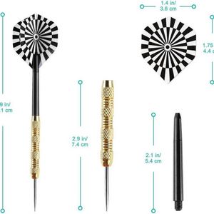 Safe Soft Tip Darts Set Colorful Lightweight Design Beginners Kids Non Toxic Material for Family Game Night Home <b>Entertainment</b> - Product Image 3