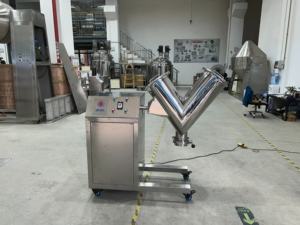 Petit mélangeur en V pour laboratoire, mélange <span class=keywords><strong>de</strong></span> poudres, enseignement scolaire, recherche, 100KG 200KG 300KG 400KG 500KG 50KG, personnalisation acceptée - Product Image 2