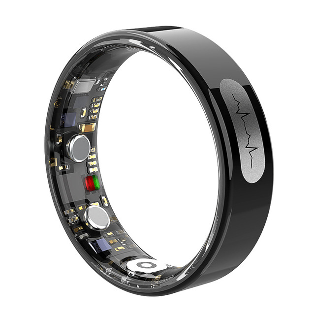 CY-H10 New Style Stainless Steel Smart Ring ECG Chip Monitoring 5ATM+IP68 Deep Waterproof App Control Health Care for Family