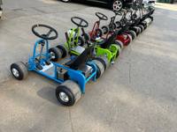 Mini kart de drift électrique 48V2000W, version essence 125CC, kart de drift tout-terrain pour adultes, divertissement de course en plein air