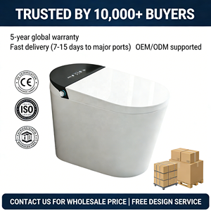 ชุดสุขภัณฑ์อัจฉริยะ โถ<span class=keywords><strong>สุขภัณฑ์</strong></span>เซรามิกติดพื้น พร้อมระบบชำระล้างอัตโนมัติและบิเดต์ - Product Image 3