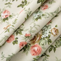 Nappe de table basse pour la maison, motif botanique frais pastoral, petite nappe en coton et lin à fleurs, toile de table