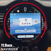Reproductor multimedia Android GPS Navi de 11.9 pulgadas para BMW Mini One F55 Cooper F56 Clubman F54 2014-2020, Carplay, estéreo, autoradio.