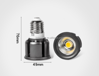 Interior 12V 24V DC 85-265V AC GU5.3 E27 E14 GU10 lámpara de techo bombilla led cob mr16 foco
