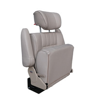 Siège conducteur en cuir premium, tissu imperméable, suspension pneumatique, confortable, antichoc, pour camping-car, camion, véhicule utilitaire