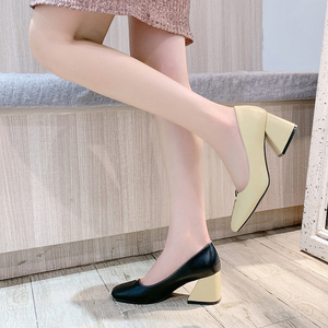 Dernières pompes en gros pour femmes, mode, talons hauts <span class=keywords><strong>de</strong></span> 6 cm, pompes pour jeunes filles, nouveau design, pompes élégantes pour <span class=keywords><strong>la</strong></span> danse, chaussures pour femmes - Product Image 2