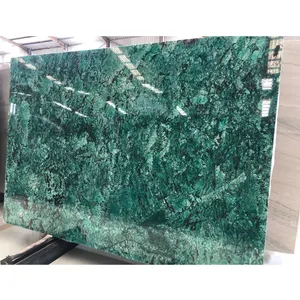 중국 소재 천연석 대리석 꿈 녹색 대리석 smaragdine 녹색 대리석 실내 장식