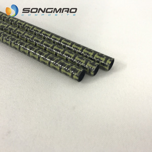 Nóng bán tùy chỉnh Đường kính sợi Carbon <span class=keywords><strong>Kevlar</strong></span> H dệt ống sợi Carbon Dogbone <span class=keywords><strong>Kevlar</strong></span> ống tròn 100mm 150mm - Product Image 3