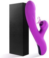 Aiersha 10 Arten Starker Vibrationsmodus USB Magnetisches Aufladen G-Punkt-Stimulator Klitoris-Sauger Rabbit Vibratoren