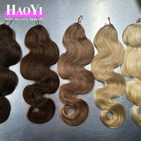 Cabello Humano Rizado Birmano 100% Remy con Cutícula Alineada, Ondulado Profundo, Cabello de Ganchillo con Nudos Milagrosos, Sin Trama, Paquete de Cabello Vietnamita