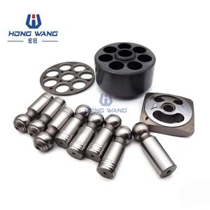 อะไหล่ปั๊มไฮดรอลิก HongWang JIC A8VO107 สำหรับรถขุดตีนตะขาบ E320B/E325B ชิ้นส่วนปั๊มหลัก (สีเงิน) - Product Image 5