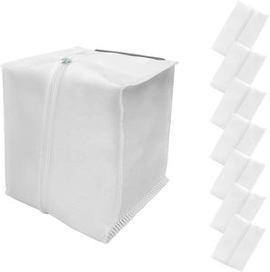 Piezas de repuesto de la serie E I & J, paquete de 8 bolsas de polvo con cremallera reutilizables, eliminación automática de suciedad para Robot <span class=keywords><strong>aspirador</strong></span> IRobot Roombas - Product Image 1