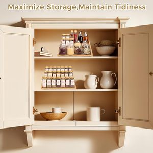 Estante Organizador de Especias de Bambú de 3 Niveles de Alta Calidad, Ecológico y Moderno, para Cocina, Encimera y Exhibición - Product Image 4
