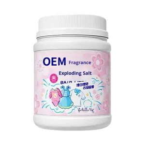 Powerful Household Safe Color-safe Bleach Explosive Salt White Clothes Restorer Stain Remover <strong>Bubble</strong> <strong>Cleaner</strong> Cleaning Products - Product Image 1