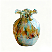 Vase à fleurs en verre soufflé à la main, sans plomb, écologique, design industriel, hydroponique, pour la décoration de la maison, centre de table de mariage
