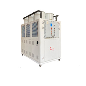 Enfriador de Agua Industrial Haijing de 1-30 Hp Refrigerado por Aire con Válvula de Drenaje para la Industria Química - Product Image 1