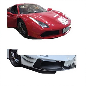สำหรับเฟอร์รารี่ 488 ที่ได้รับการอัปเกรดด้วยชุดแต่งสไตล์ EVO Track Version - Product Image 2