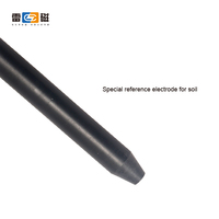 Mètre ORP du sol portable, électrode ORP spéciale, électrode de référence et tige creuse en acier inoxydable insérée dans le sol ORP