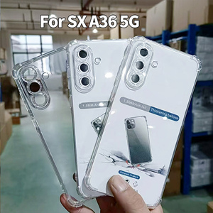 Funda Transparente de TPU para Samsung Galaxy S25 Plus S24 Ultra S26, Funda Delgada para Google <span class=keywords><strong>Pixel</strong></span> 10Pro XL - Product Image 6