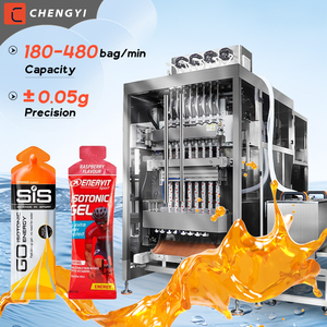 Machine d'emballage automatique pour sachets de gel, de jus ou de liquide de forme irrégulière, 2 x 30 ml - Product Image 1