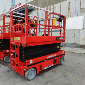 Piattaforma Aerea a Forbice Elettrica 6m-12m Sollevatore Mobile Skylift Ponteggio Antiscivolo in Acciaio Inossidabile Certificato CE ISO - Product Image 3