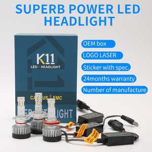 Kit de faros LED de alta potencia para coche 140W 33200LM 6000K 3000K H1 H4 H7 H11 HB3 HB4 9012 D2 D4 Strong Canbus <span class=keywords><strong>K11</strong></span> - Product Image 6