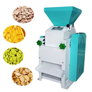 Macchina automatica per la produzione di farina d'avena con fiocchi di avena di mais e cereali per la colazione istantanea