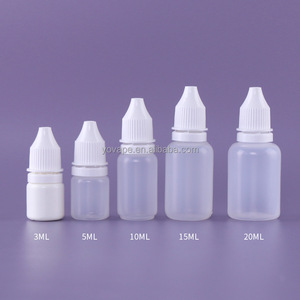 Bóp mềm 3 ml 3 ml 5ml 10ml 15ml 30ml pha chế dầu lỏng PE LDPE thuốc nhỏ giọt Chai nhỏ giọt với nắp bằng chứng giả mạo - Product Image 4