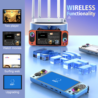 Konsol Game Android D50 MAX Layar Sentuh IPS 5'' Built-in 64GB 5000mAh Portabel Wi-Fi Retro Konsol Video Game Genggam 2026