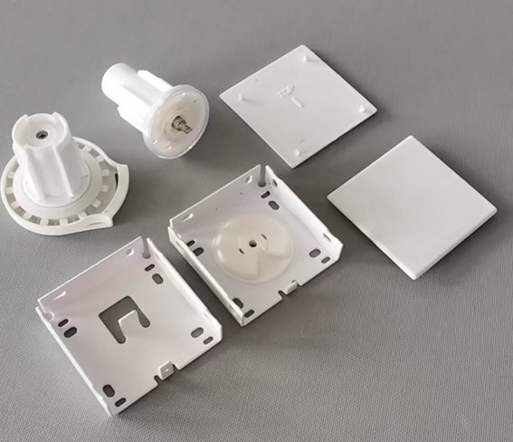 Support et embrayage blancs de 3 pouces