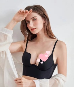 Nouveau <span class=keywords><strong>soutien</strong></span>-<span class=keywords><strong>gorge</strong></span> sculptant sans coutures, décolleté plongeant en V, dos ouvert, <span class=keywords><strong>invisible</strong></span>, sexy, pour mariage, dos en U - Product Image 6