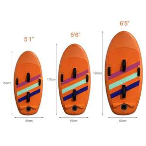 กระดานโต้คลื่นไฮโดรฟอยล์แบบเป่าลม ฮารุยามะ สำหรับเล่นเซิร์ฟในทะเล - Product Image 1