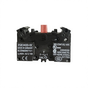 Bloque de Contactos AC 3P Trifásico 12A |   3SB3400-0C 100 PCS MOQ OEM Certificado CE Garantía de un año - Product Image 2