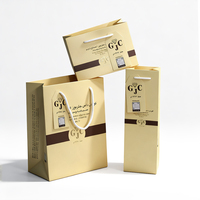 Emballage en carton recyclable classique personnalisé avec lamination, corde en coton/découpe numérique pour artisanat de fête d'anniversaire et bougies