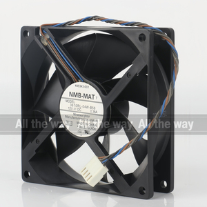 Ban Đầu Nmb 5V 24V 48V <span class=keywords><strong>DC</strong></span> 12V 0.38A <span class=keywords><strong>AC</strong></span> EC 9025 90x90x25mm 9Cm <span class=keywords><strong>PWM</strong></span> Khung Xe Kép Bóng Máy Chủ Bốn Dây 3610rl-04wb56 Quạt Làm Mát - Product Image 2