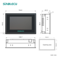 Préparez-vous à libérer vos mains et boîtier de kit d'entraînement PLC de ligne de production automatisée avec contrôleur de moteur HMI Mini VFD