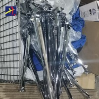 Pieds de meubles réglables en alliage d'aluminium, couleurs de placage personnalisées OEM, pour usage industriel, chambre, extérieur, salon moderne, atelier