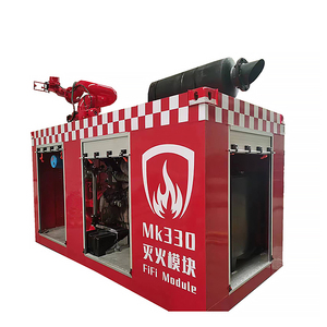 Système FiFi conteneurisé de 1200 m3/h, unité de lutte contre l'incendie portable à vendre - Product Image 3