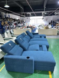 أريكة قسم قابلة للتعديل لغرفة المعيشة تصميم جديد متعدد الوظائف قابلة للطي-أثاث منزلي - Product Image 2