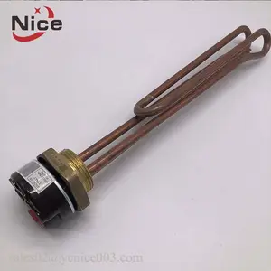 220v 380v 6kW immersion tubular heater with thermostat