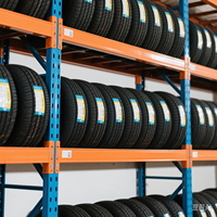 Support de Roue de Secours Portable en Acier à 5 Niveaux Personnalisable pour Camion – Solution de Stockage Robuste pour Entrepôt