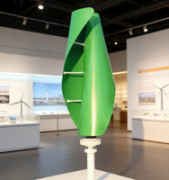 Éolienne verticale Maglev 2000W 24V 48V 96V 220V, générateur éolien à 2 pales pour usage domestique