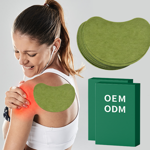 Lijitang Private Label OEM Herbal Mugwort Plester Nyeri Leher Capsicum Menthol Pereda Nyeri Segera dan Tahan Lama dalam Jumlah Besar - Product Image 1