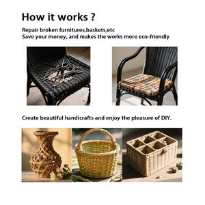 "Canne cane Produit En Plastique s Core قشر meuble Bandes roleau De Sangle كرو دي روتين" - Product Image 5