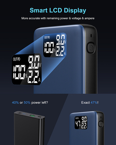 Batería Externa <span class=keywords><strong>de</strong></span> <span class=keywords><strong>Emergencia</strong></span> <span class=keywords><strong>de</strong></span> 12v y 26800mah, Portátil para Exteriores con Pantalla LED Digital, Carga Rápida PD <span class=keywords><strong>de</strong></span> 20W para Teléfonos Inteligentes y Tabletas - Product Image 4