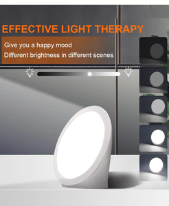 Lampada portatile terapia luce diurna trattamento emozionale 3 temperatura di colore con Timer faccia luce solare naturale triste lampada di energia di terapia - Product Image 2