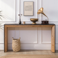 Table Console en bois massif de qualité supérieure conception de ferme pour la maison Foyer décor d'entrée hôtel meubles d'appoint en bois