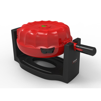 Mini four électrique domestique pour gâteaux, machine à gaufres électrique automatique double face, machine à crêpes, mini gaufrier