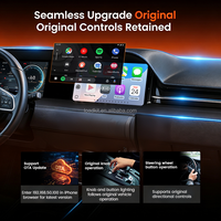 Carlinkit CP2AM Boîtier AI CarPlay sans fil 4-en-1 Dongle CarPlay Adaptateur vidéo TV pour la mise en miroir sans fil