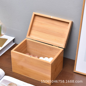 <b>Pine</b> Wood Tea <b>Box</b> Rectangle Customizable Size Gift Craft Storage For Loose Pu Erh Tea - Product Image 3